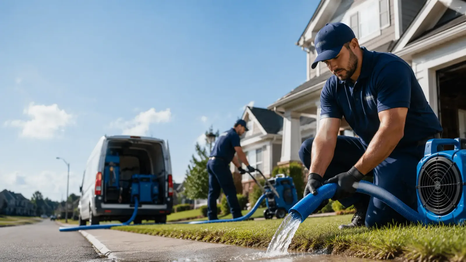 Flood Damage Restoration in Exira, IA